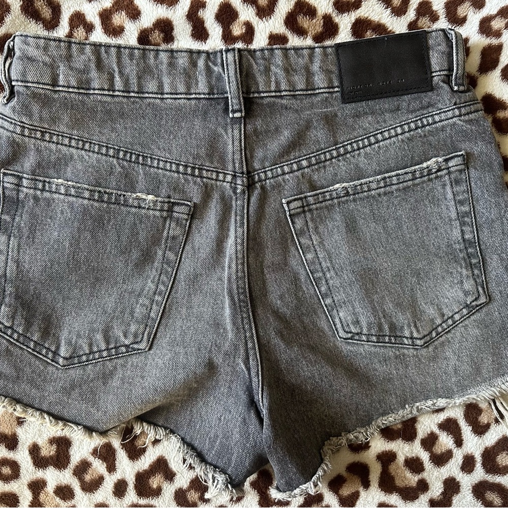 Zara Charcoal Denim Pants size 4USA - Picture 2 of 3